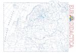 Harta Europei pentru copii 600x470mm
